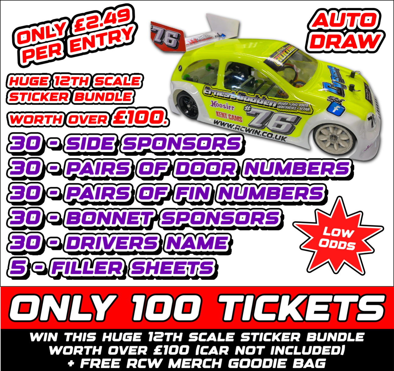 12th Scale Sticker Bundle