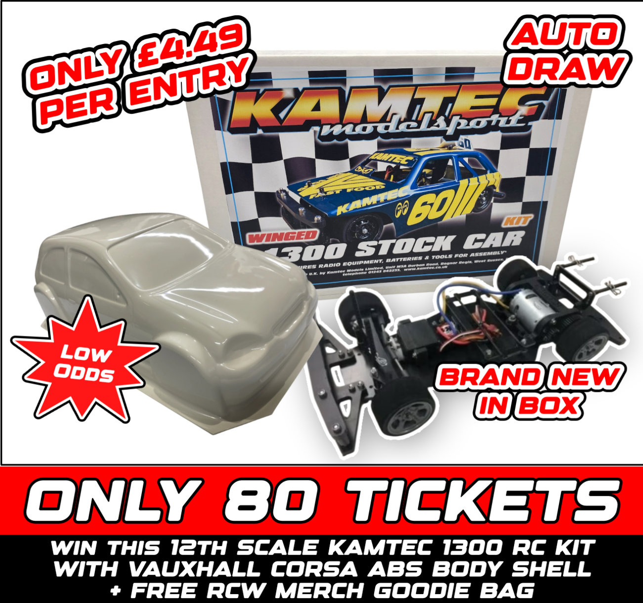 Kamtec 1300 RC Kit