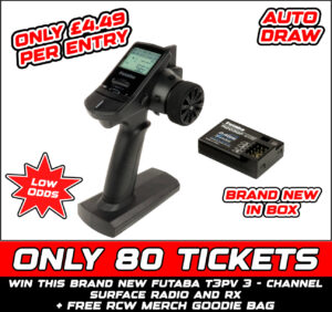 Futaba T3PV 3 Channel Radio Set